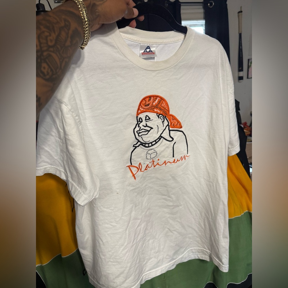 White Graphic Fat Albert T-Shirt